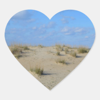 Adesivo Coração Love Beach Stickers