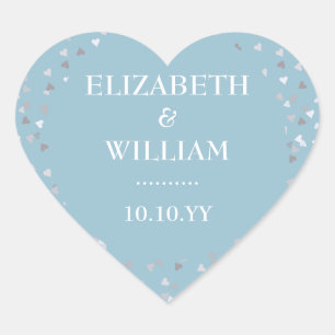 Adesivo Coração Love Hearts Confetti