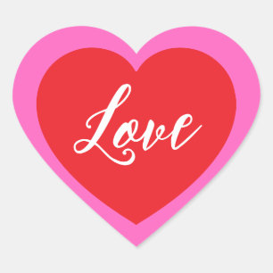 Adesivo Coração Love Sticker