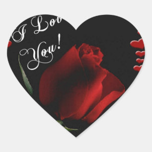 Adesivo Coração Mãe Esposa do Namorados de Casal de Chá de casamen