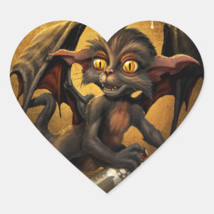 Adesivo Coração Maggie Heart Stickers