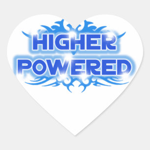 Adesivo Coração Mais alto alimentado