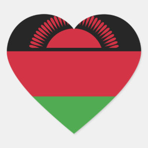 Adesivo Coração malawi
