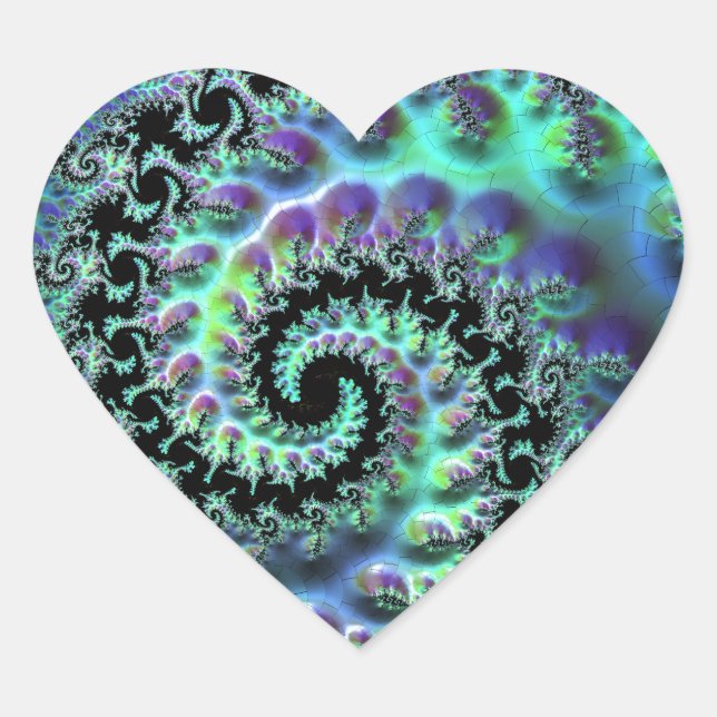 Adesivo Coração Mancelbrot Discovery Heart Sticker (Frente)