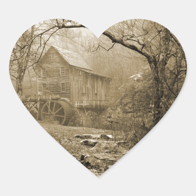 Adesivo Coração Manhã (Frente)