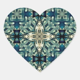 Adesivo Coração Marroquino inspirou design