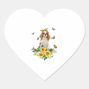 Adesivo Coração Meninas Mulheres Mãe Cavaleiro Rei Charles Spaniel