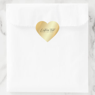 Adesivo Coração Modelo Glamouroso Seu Texto Personalizado Elegante