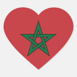 Adesivo Coração morocco