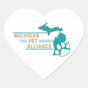 Adesivo Coração MPA Heart Sticker