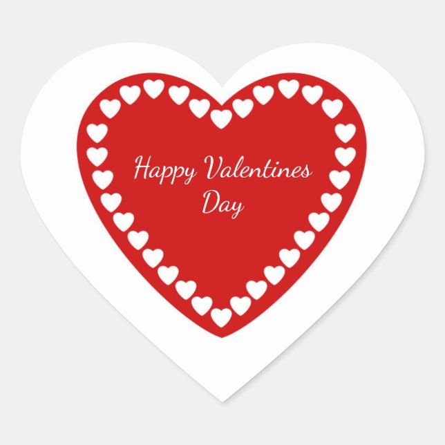 Adesivo Coração Namorados (Frente)