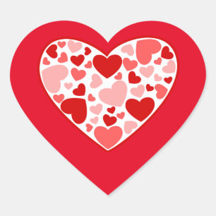 Adesivo Coração Namorados