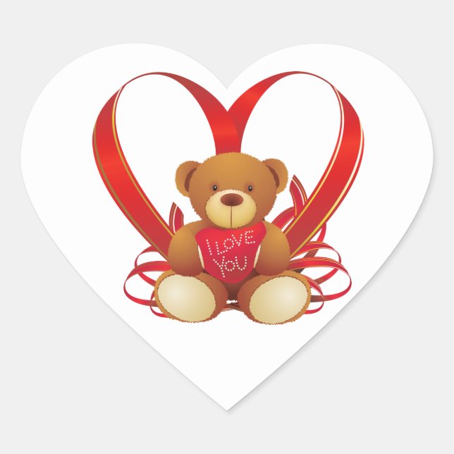 Adesivo Coração Namorados (Frente)