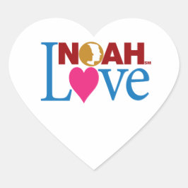 Adesivo Coração NOAH Love Stickers