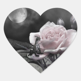 Adesivo Coração Noites entonadas