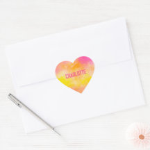 Nome de Alegria Luminosa com Gradiente de Cor abst