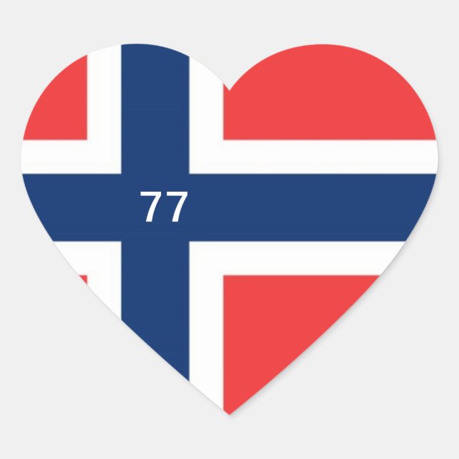 ADESIVO CORAÇÃO NORUEGA 77 (Frente)