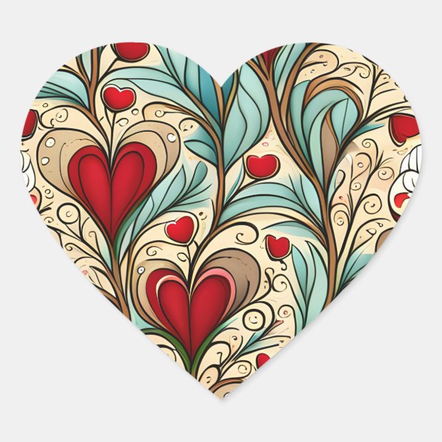 Adesivo Coração Núcleo (Frente)