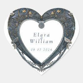 Adesivo Coração Numenorean Royal Wedding