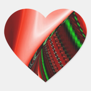 Adesivo Coração O espírito do Amor e Esperança Arte de Arco-íris 3