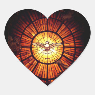 Adesivo Coração O Espírito Santo (Bernini)