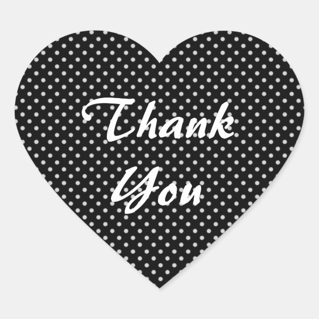 Adesivo Coração Obrigado (Frente)