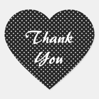 Adesivo Coração Obrigado