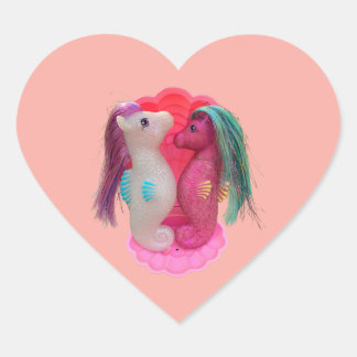 Adesivo Coração Ocean Mist and Sea Rose the Sea Glimmers