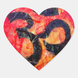 Adesivo Coração Ohm