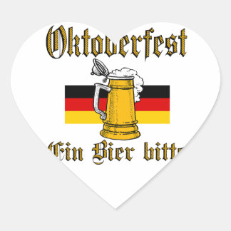 Adesivo Coração Oktoberfest Gear