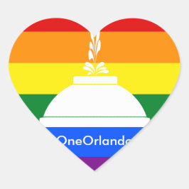 Adesivo Coração OneOrlando