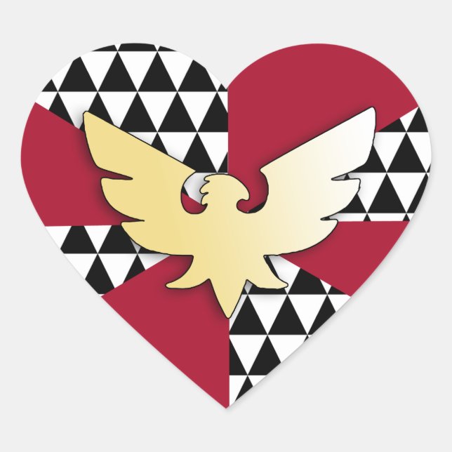 ADESIVO CORAÇÃO ORGULHO DE ARRASTO (Frente)