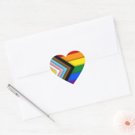 Adesivo Coração Orgulho gay