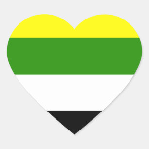 Adesivo Coração Orgulho Skoliosexual