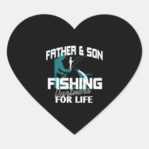Adesivo Coração Padre Son Fisheries
