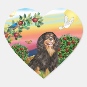 Adesivo Coração País Brilhante - Cavaleiro (BT-R)