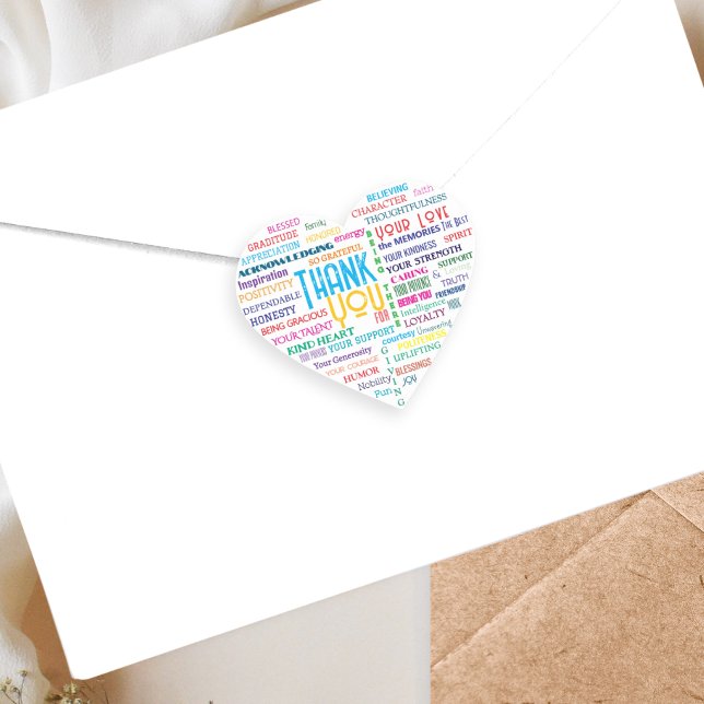 Adesivo Coração Palavra personalizada Maneira de Arte adicione sua (Criador carregado)