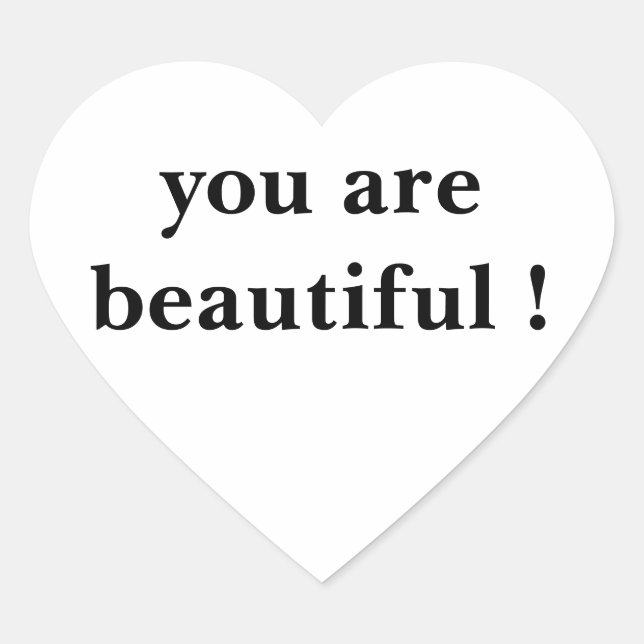 Adesivo Coração palavras sábias (Frente)