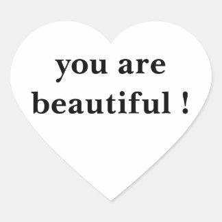 Adesivo Coração palavras sábias