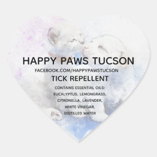 Adesivo Coração Parabéns Coração