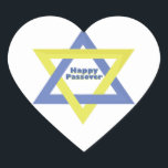 Adesivo Coração Passagem feliz<br><div class="desc">Use esta Estrela de David para seu Chanucá ou Passover.</div>