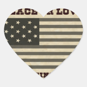 Adesivo Coração Paz desejada