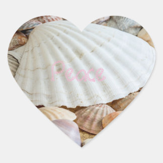 Adesivo Coração Peace sTICKER