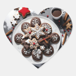 Adesivo Coração Pegatina navidad 1 - 001