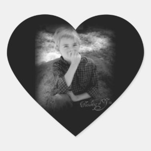 Adesivo Coração Pensando em você