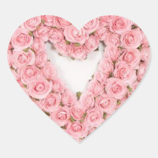 Adesivo Coração Pente rosa rosa rosa Wreath em qualquer ocasião