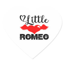 Pequeno Romeu Coração Fofo Asas Amor no Dia dos Na