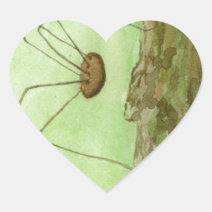 Adesivo Coração Pernas longas de pai