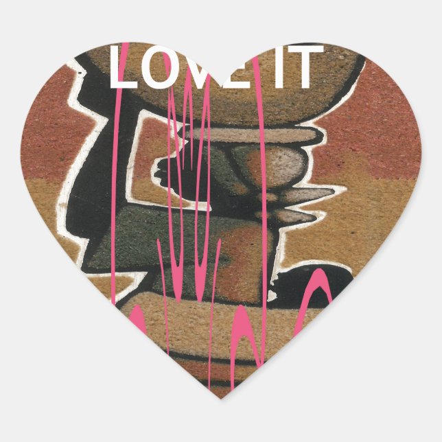 Adesivo Coração Personalizar produto (Frente)