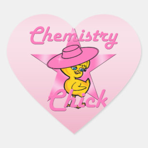 Adesivo Coração Pintinho #8 da química